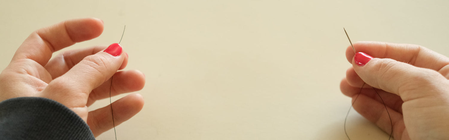 How to Prep a Needle for Hand Sewing