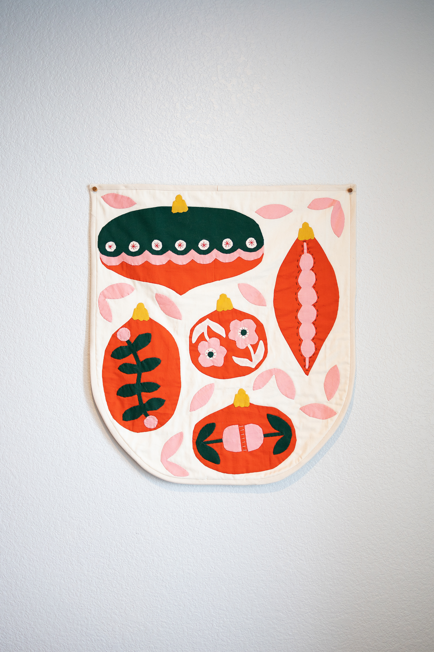 Christmas Ornaments Applique Pattern