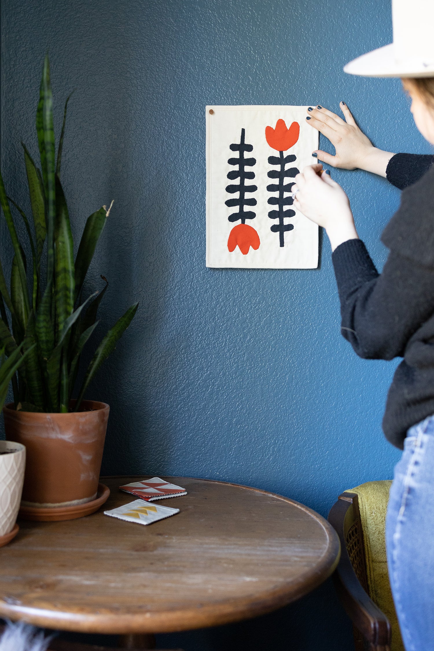 Nordic Flowers Applique Pattern