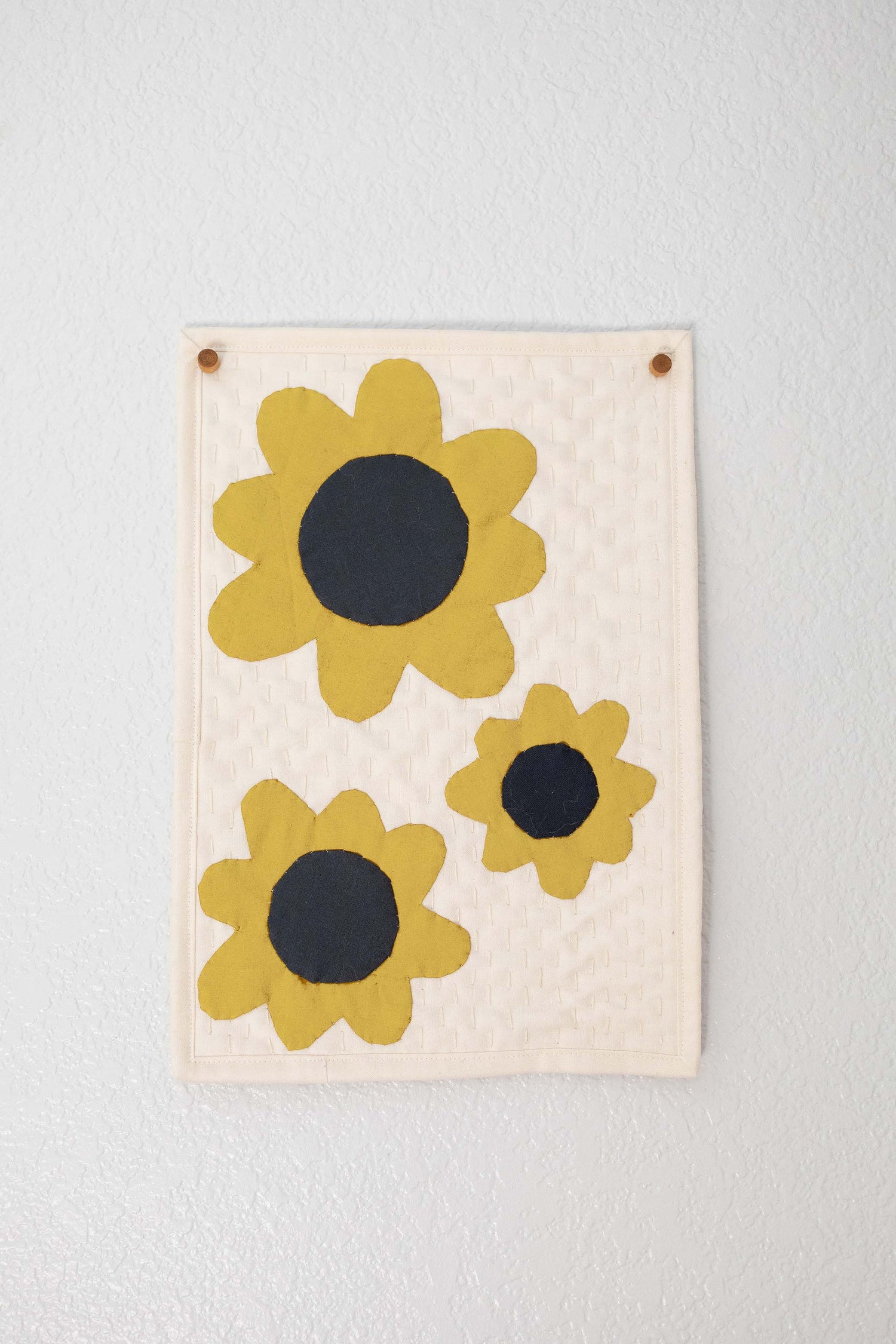 Simple Flowers Applique Pattern