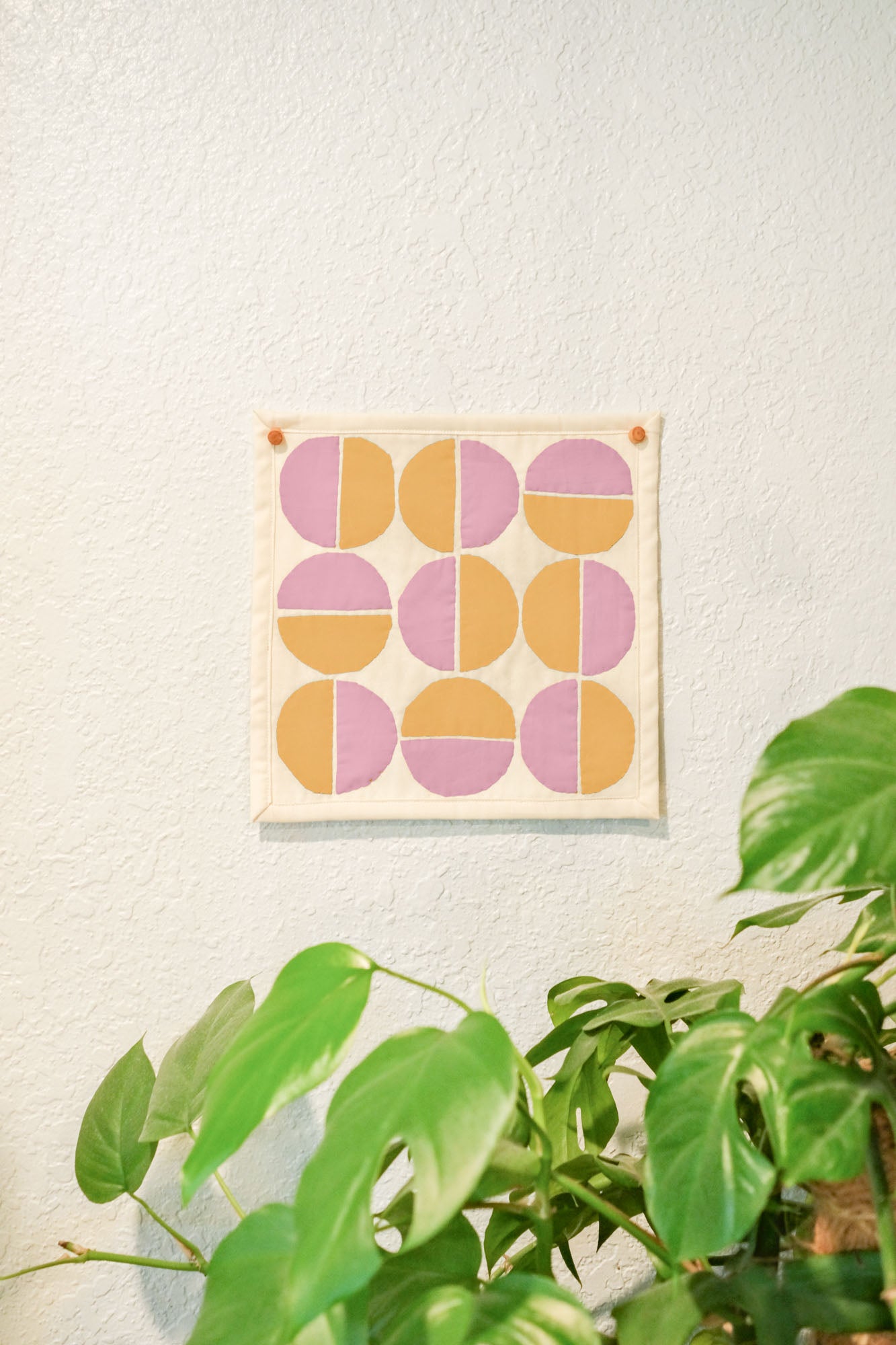Modern Circles Applique Pattern