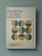 Modern Circles Applique Pattern