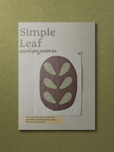 Simple Leaf Applique Pattern