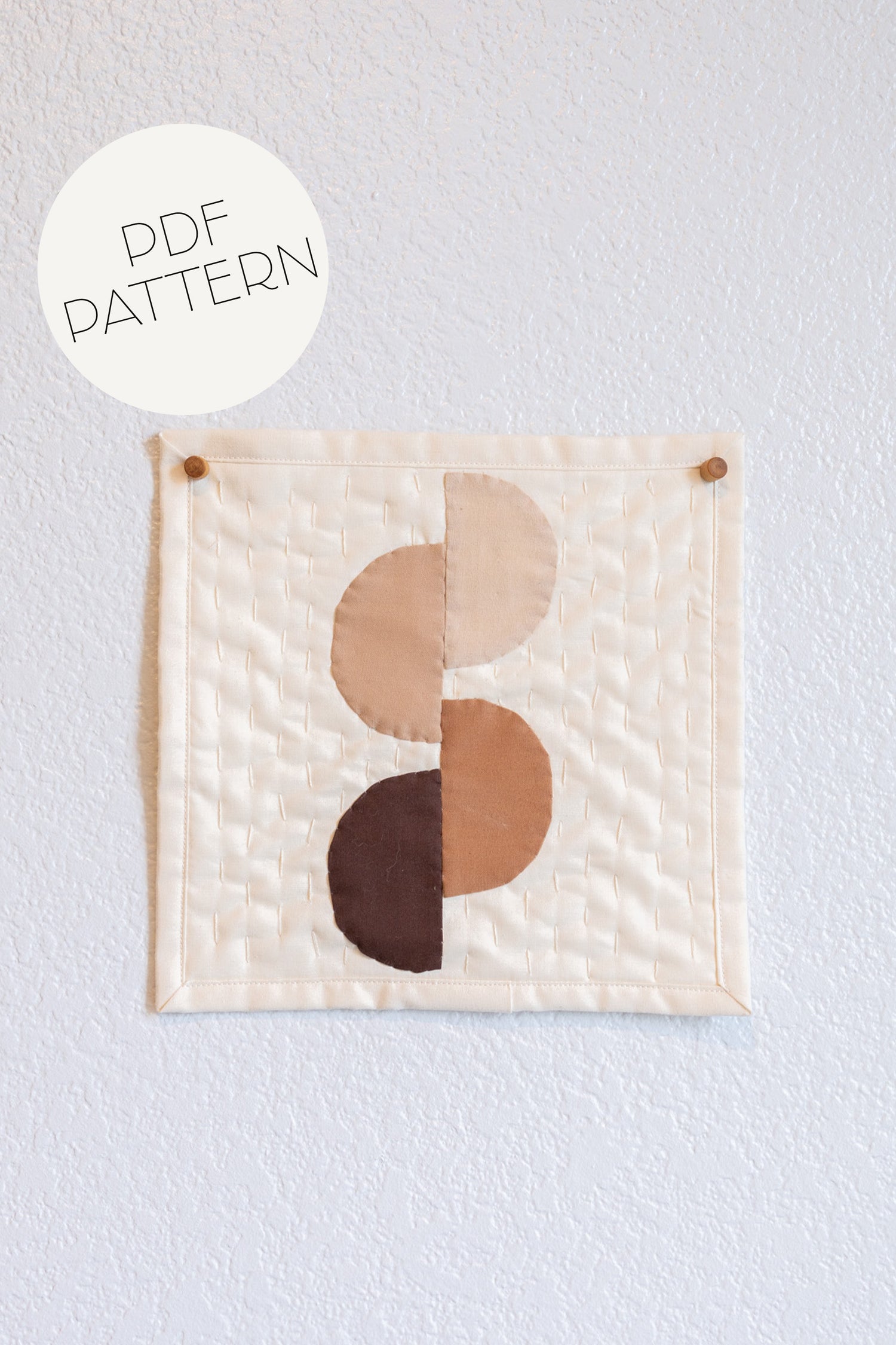 Half Circles Applique Pattern