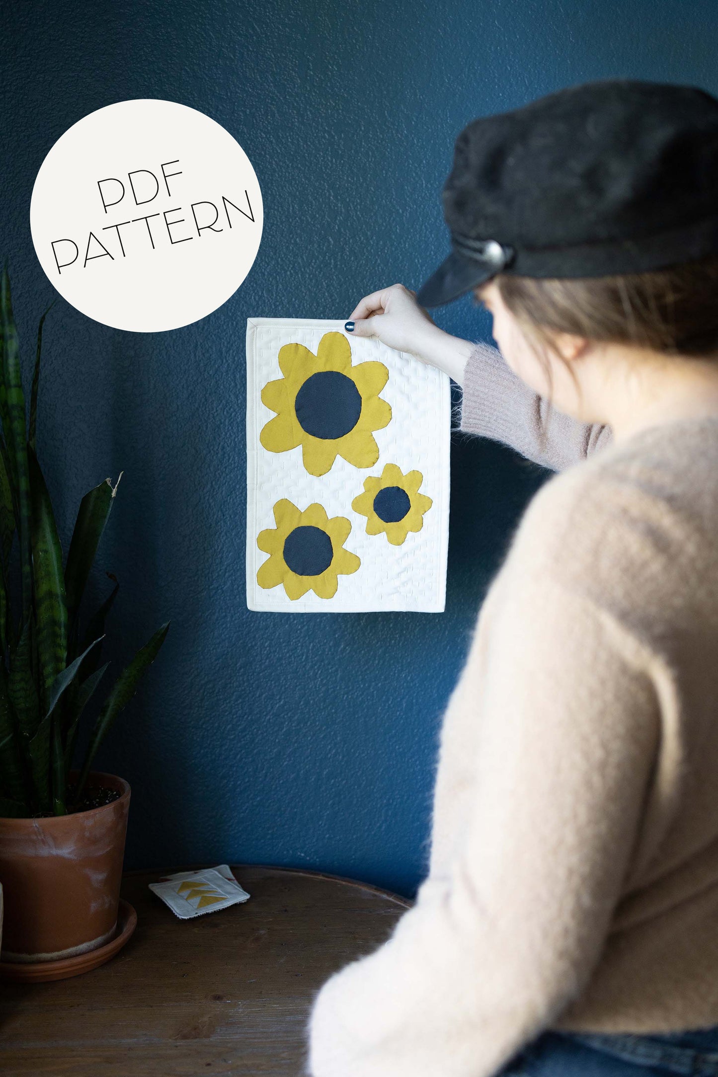 Simple Flowers Applique Pattern