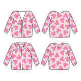 Big Hearts Applique Pattern for the Gibson Coat
